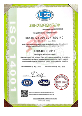 ISO14001体系认证-英文