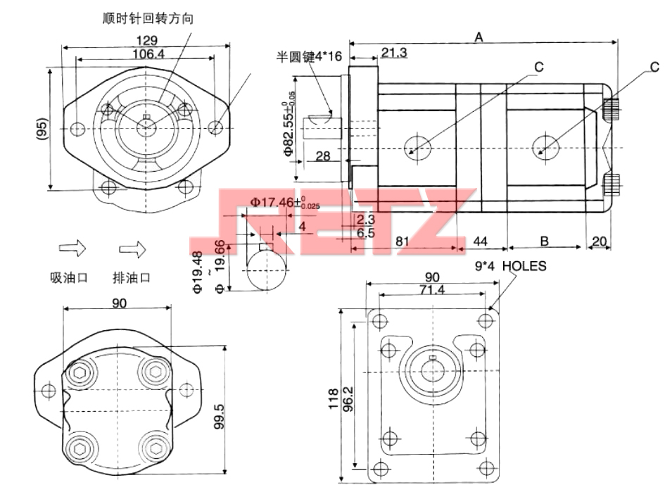 HGP-33A双联齿轮泵安装尺寸.jpg