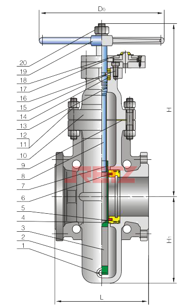 燃气平板闸阀结构图.jpg
