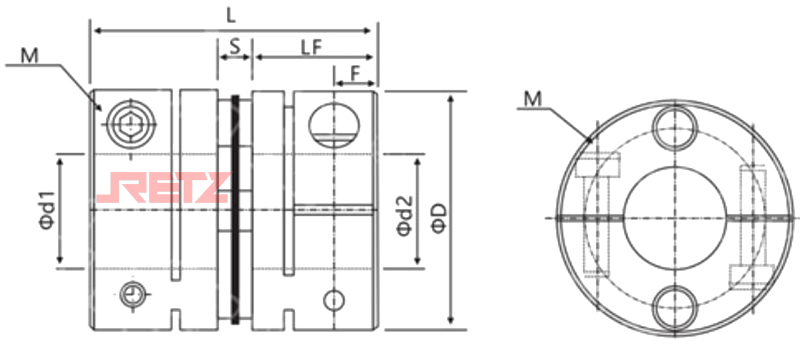 进口圆形单膜片夹紧联轴器(铝合金)3.jpg
