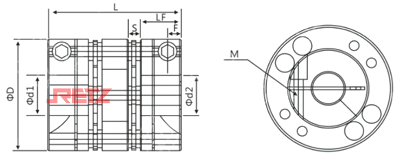 进口八螺丝高刚性双膜片夹紧式联轴器(45#钢)3.jpg