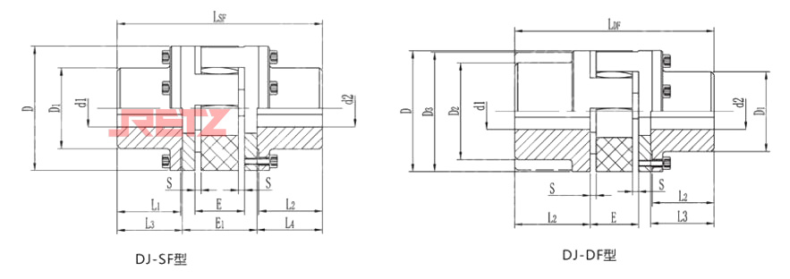 进口单、双法兰星形弹性联轴器结构图.jpg