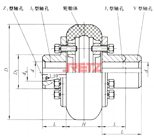 进口多尘轮胎式联轴器结构图(1).jpg