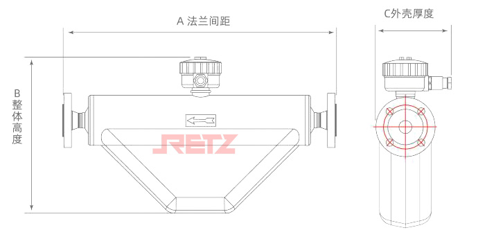 微弯型质量流量计安装尺寸表（分体式）.jpg